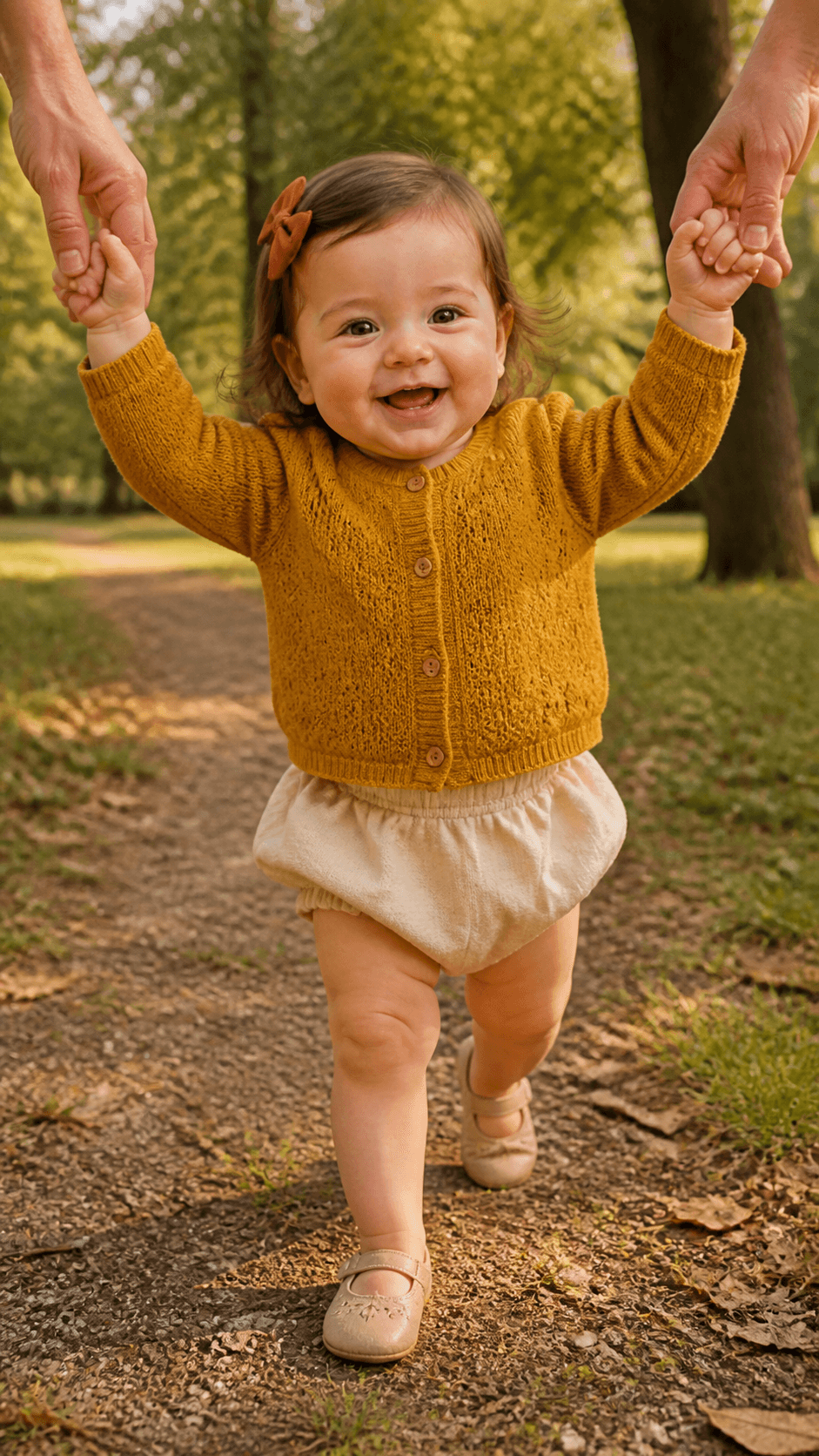 Baby at 1 year photo example